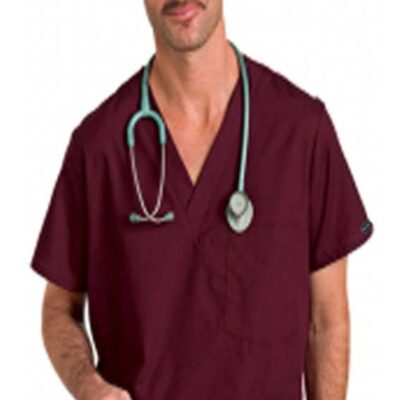 Scrub set 7 pocket v neck unisex half sleeve (1 pocket top 6 pocket pant)